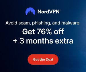 NordVPN - Get 76% off + 3 months extra