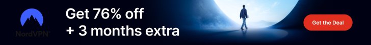 NordVPN - Get 76% off + 3 months extra